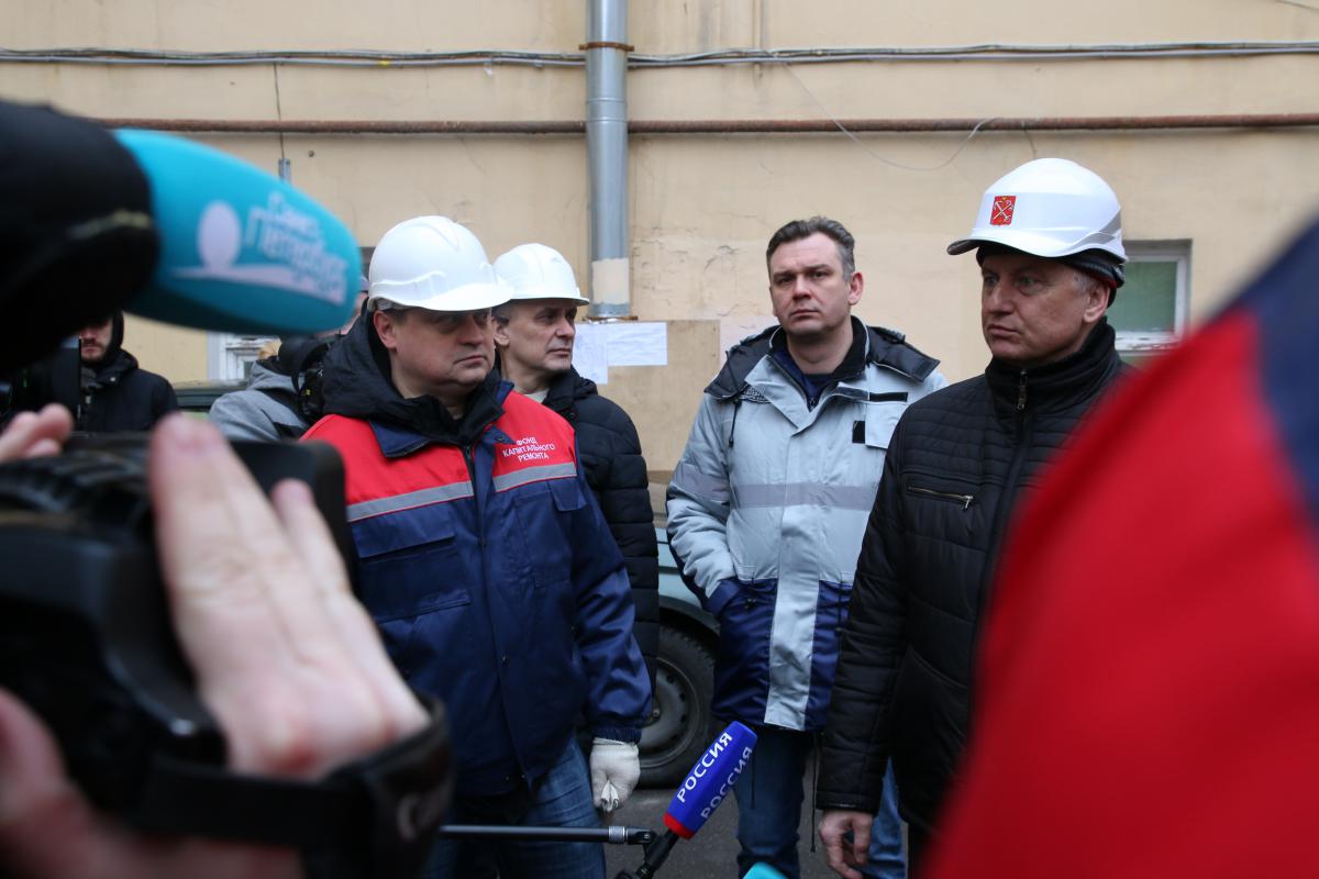 В Петербурге дан старт очередному сезону капитального ремонта многоквартирных жилых домов