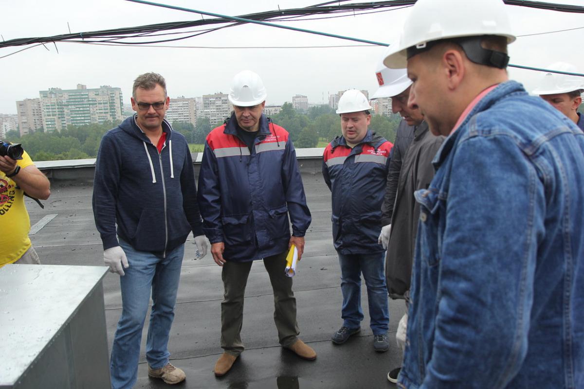 В Красногвардейском районе проверили качествопроведения работ по капитальному ремонту