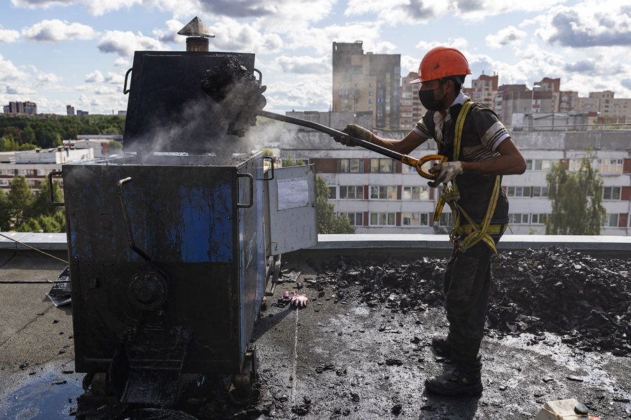 Современная технология ВИР при ремонте крыш